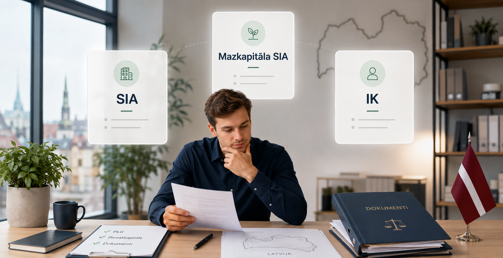 Kuru uzņēmējdarbības formu izvēlēties Latvijā? SIA, mazkapitāla SIA un svarīgākie dibināšanas soļi