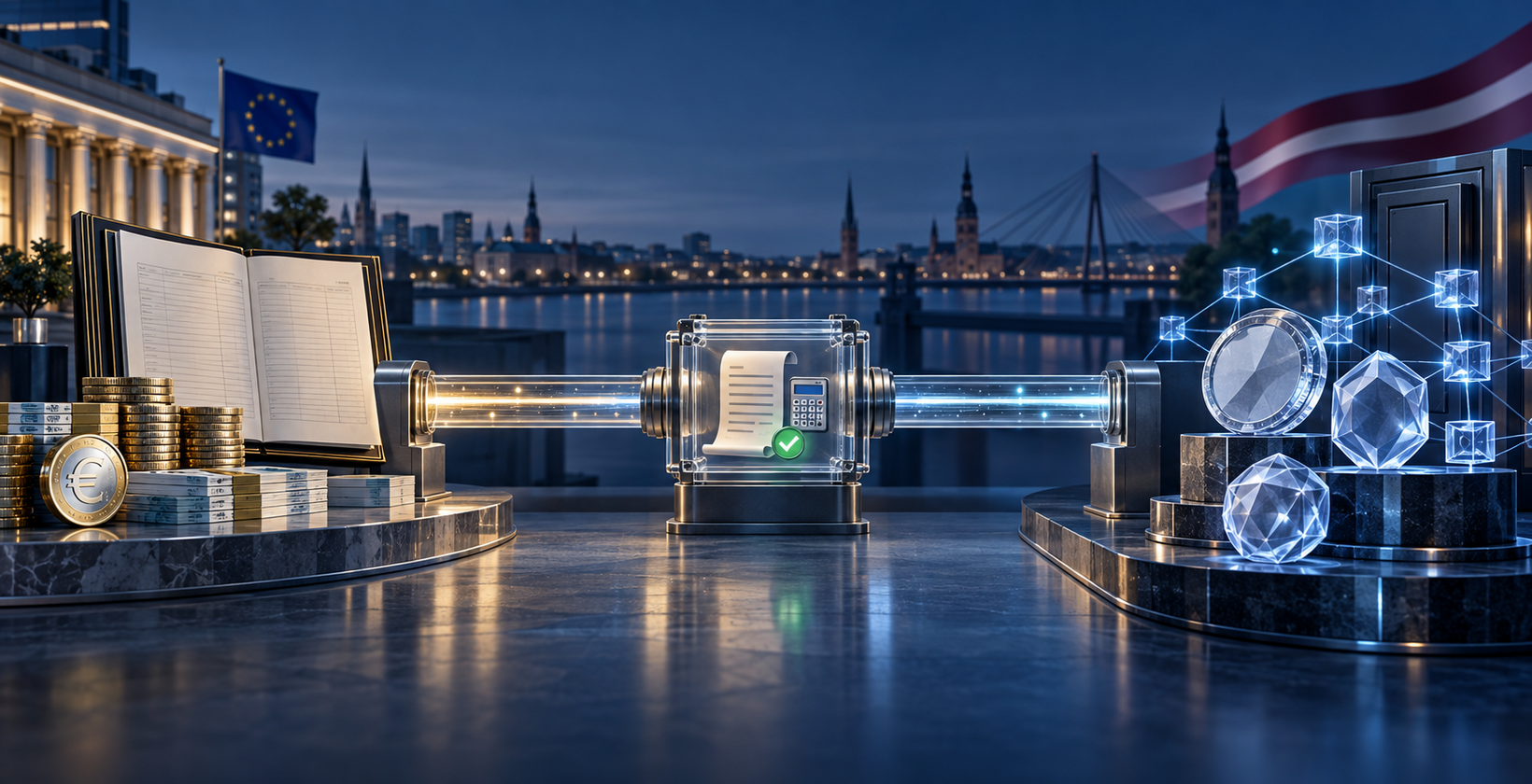 Latvia may align crypto taxation with shares: tax only above contributions and a 10% disclosure window