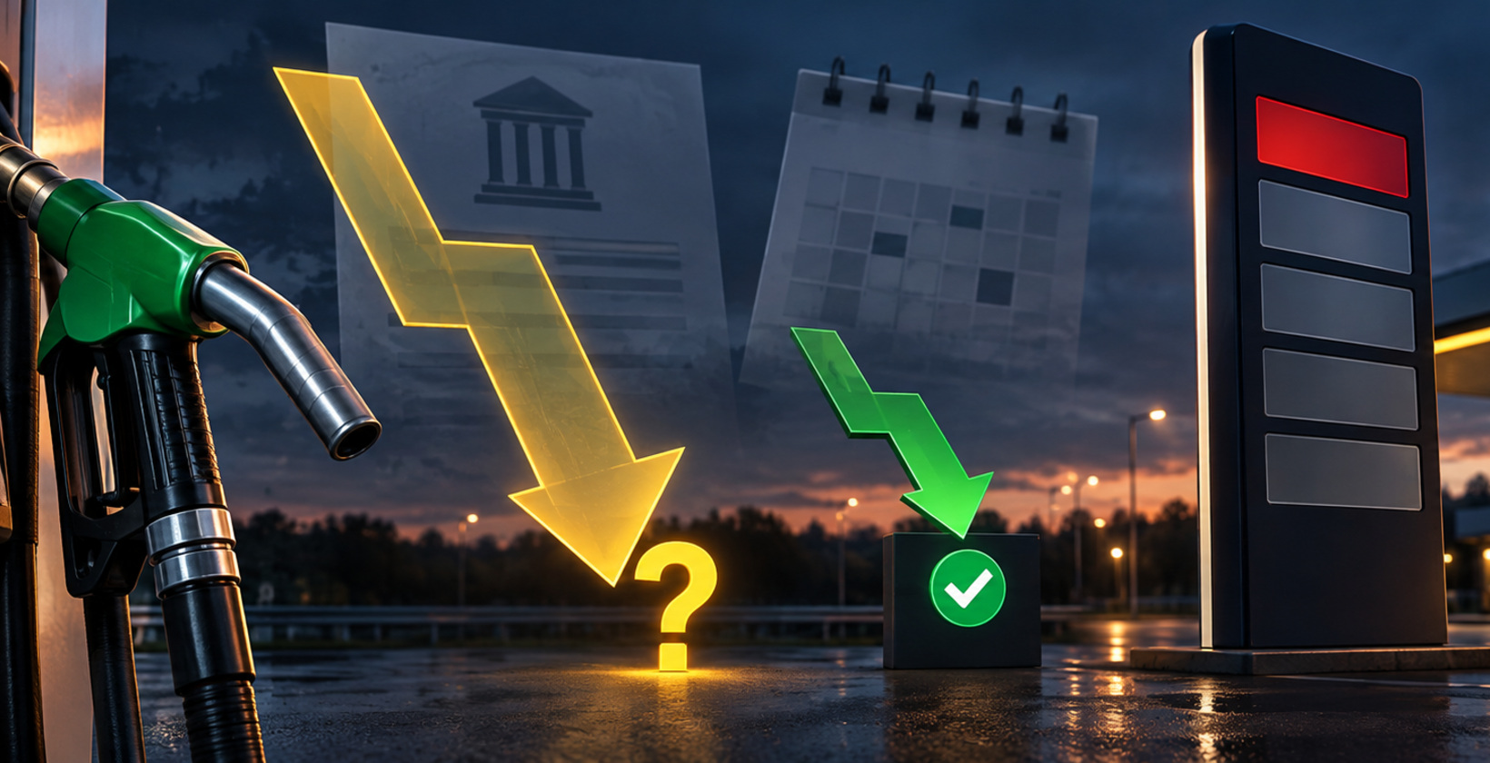 Will fuel be 20 cents cheaper from 1 October? What has actually been approved and what remains a promise