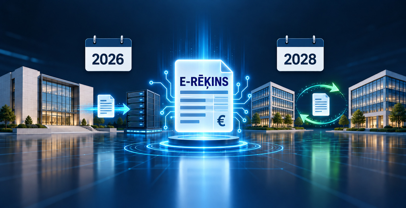 STILL ONLINE: “E-invoices for everyone from 2026.” The latest Latvian tax authority guidance says otherwise