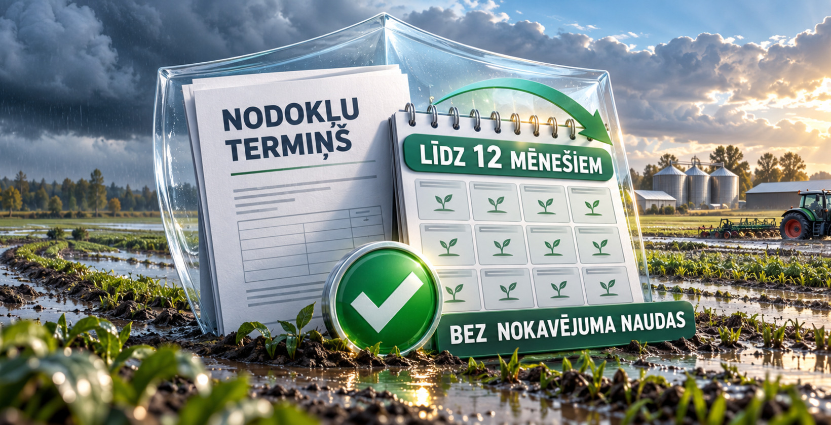 Latvia gives affected farmers tax breathing room: up to 12 months without late-payment interest